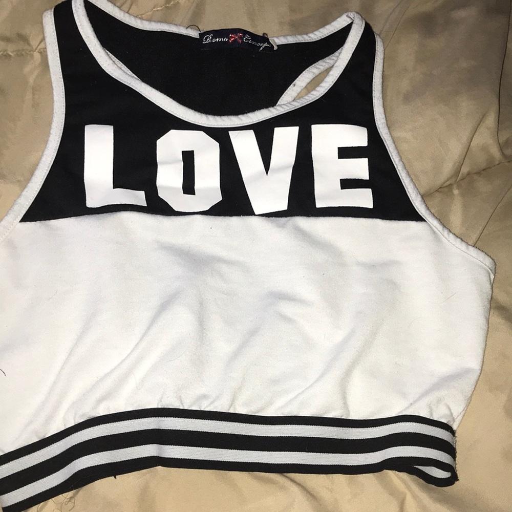 Cropped tank top